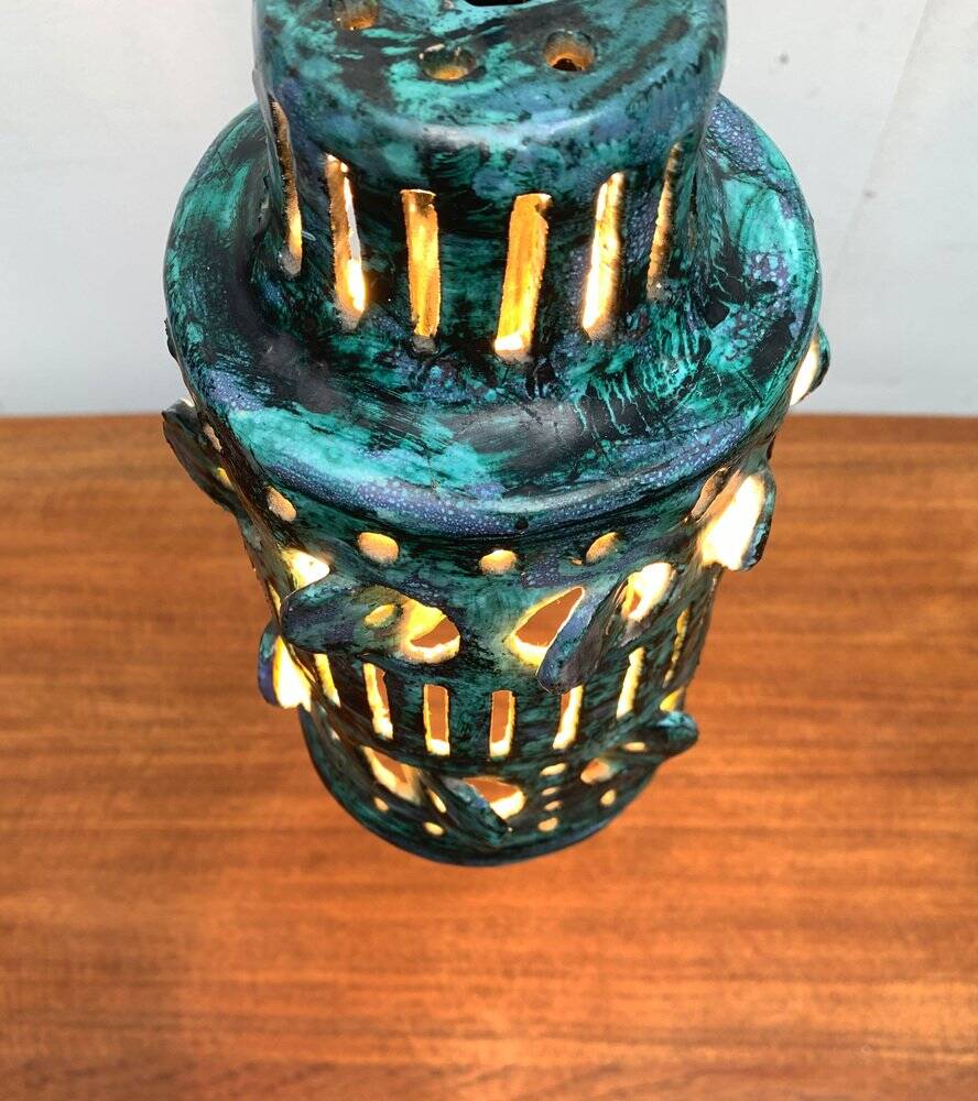 Mid-century ceramic pendant lamp, 1960s