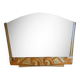 Miroir biseauté trapèze art déco 1920 88x67