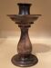 Terracotta candlestick by Jean Marais, Vallauris 1960