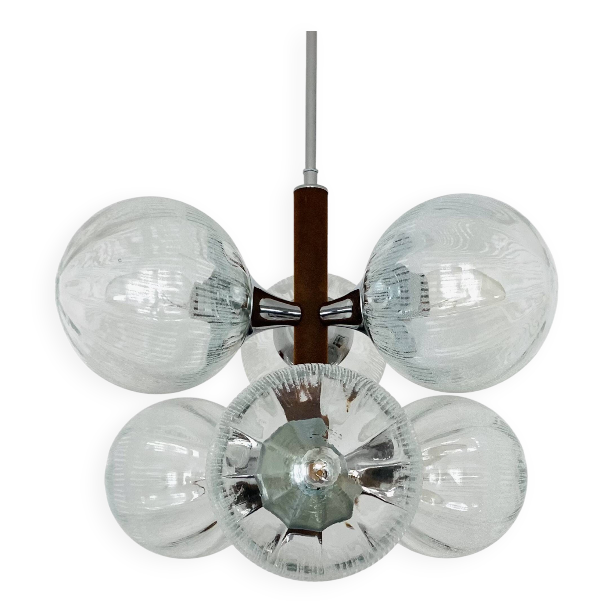 Lustre Spoutnik en cristal