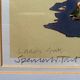 Numbered litho painting "Ladies souk" signed Spencer W. TART (1942) Orientalist
