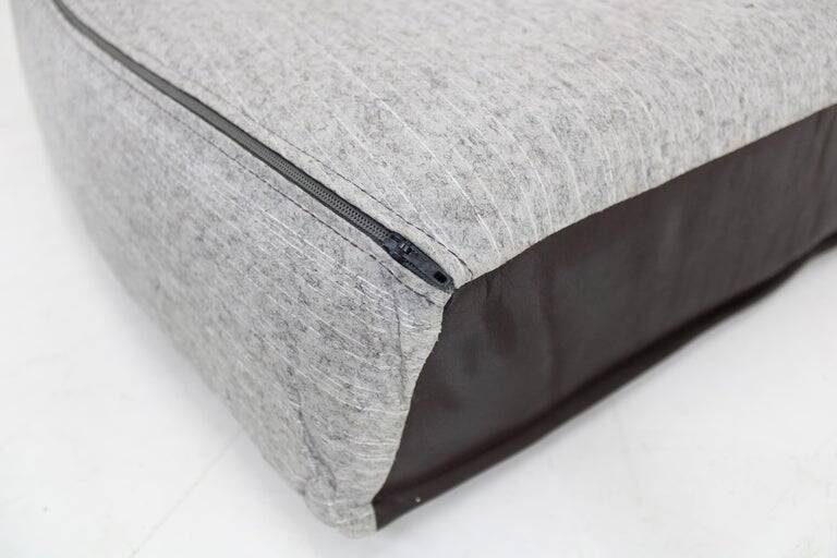 1970s Brown Leather armchair, Denmark