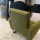 Paire Fauteuil Fero Vert Vintage circa 1960