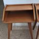 Compass leg bedside tables