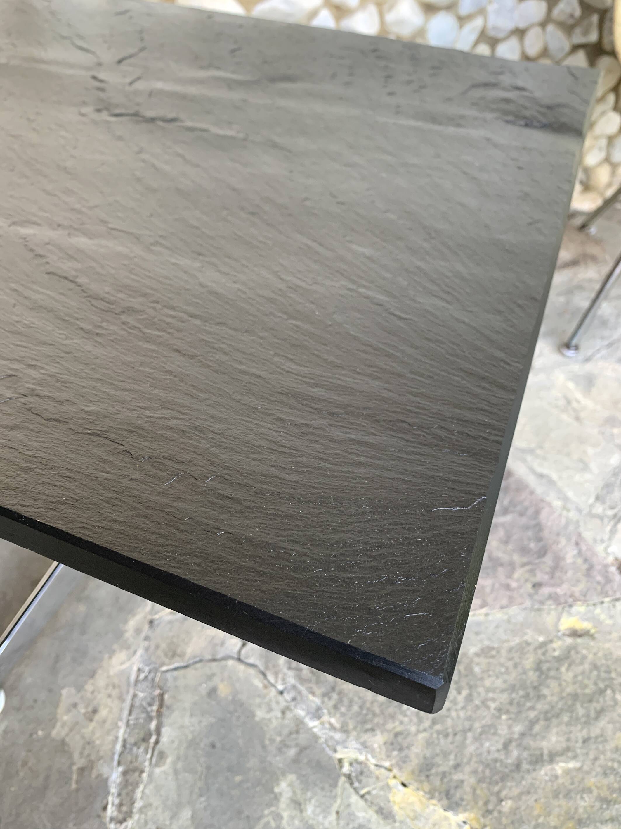 Contract Base Slate Coffee Table, Charles & Ray Eames, Herman Miller 1960