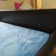 Vintage bed skaï