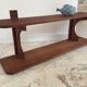 Vintage double shelf