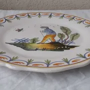 Assiettes en faïence