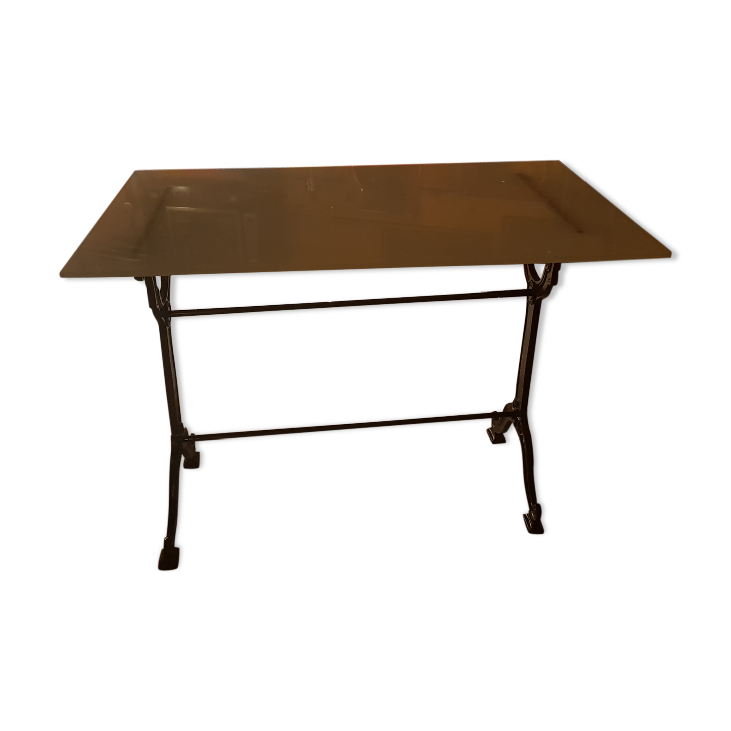 Table foot bistro tray glass 12mm