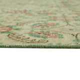 Handmade oriental contemporary 1980s 240 cm x 356 cm beige wool carpet