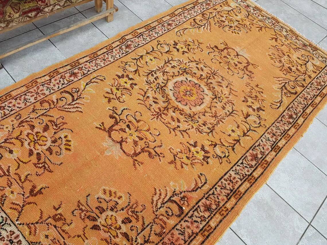 Orange Antique Turkish Carpet sku 805