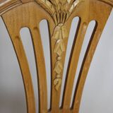 4 Vintage Scandinavian Gustavian Style Chairs Sweden