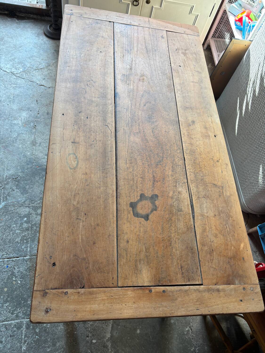 Old farm table