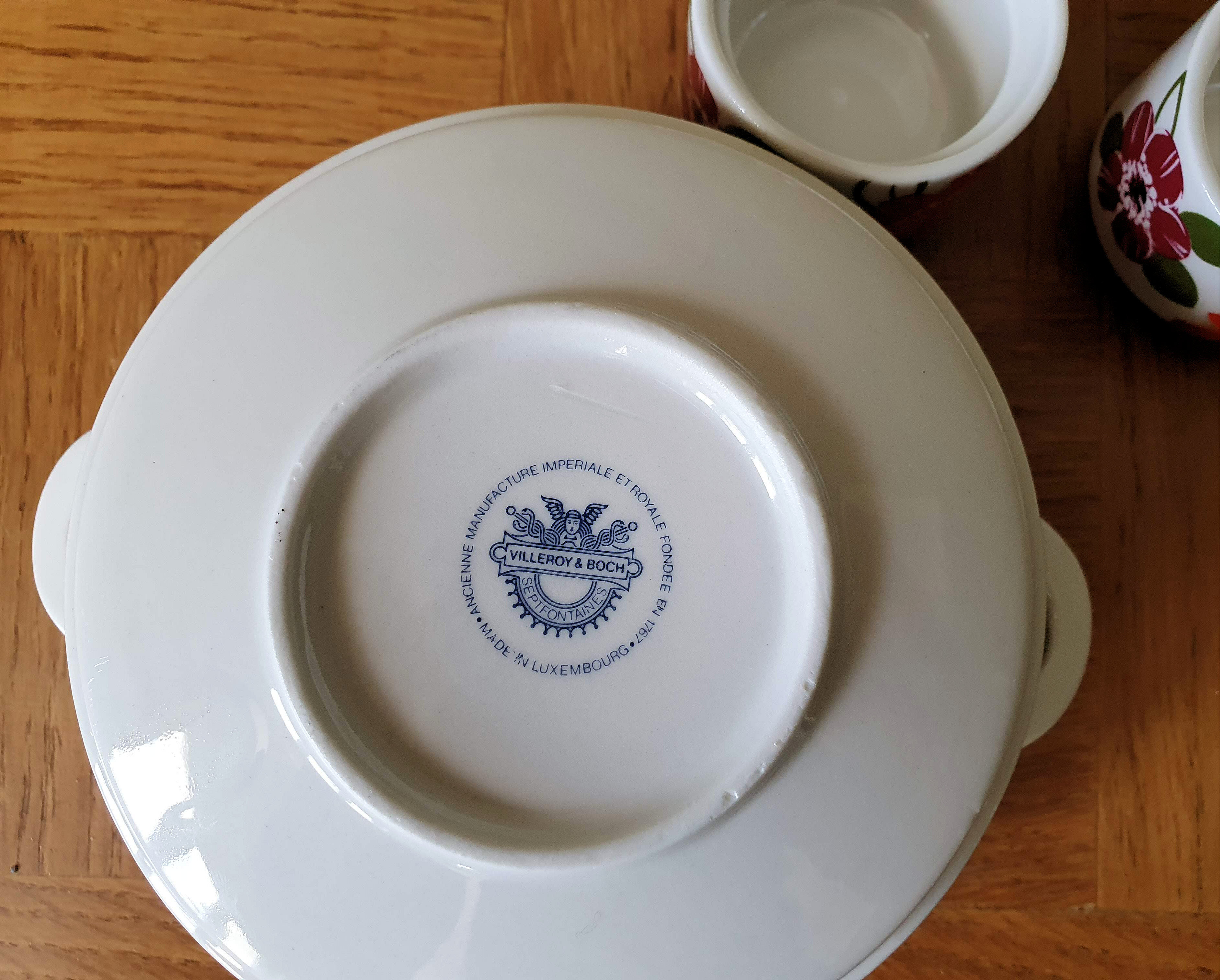 Service vintage Villeroy & Boch Septfontaines