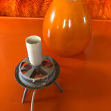 Orange egg table lamp