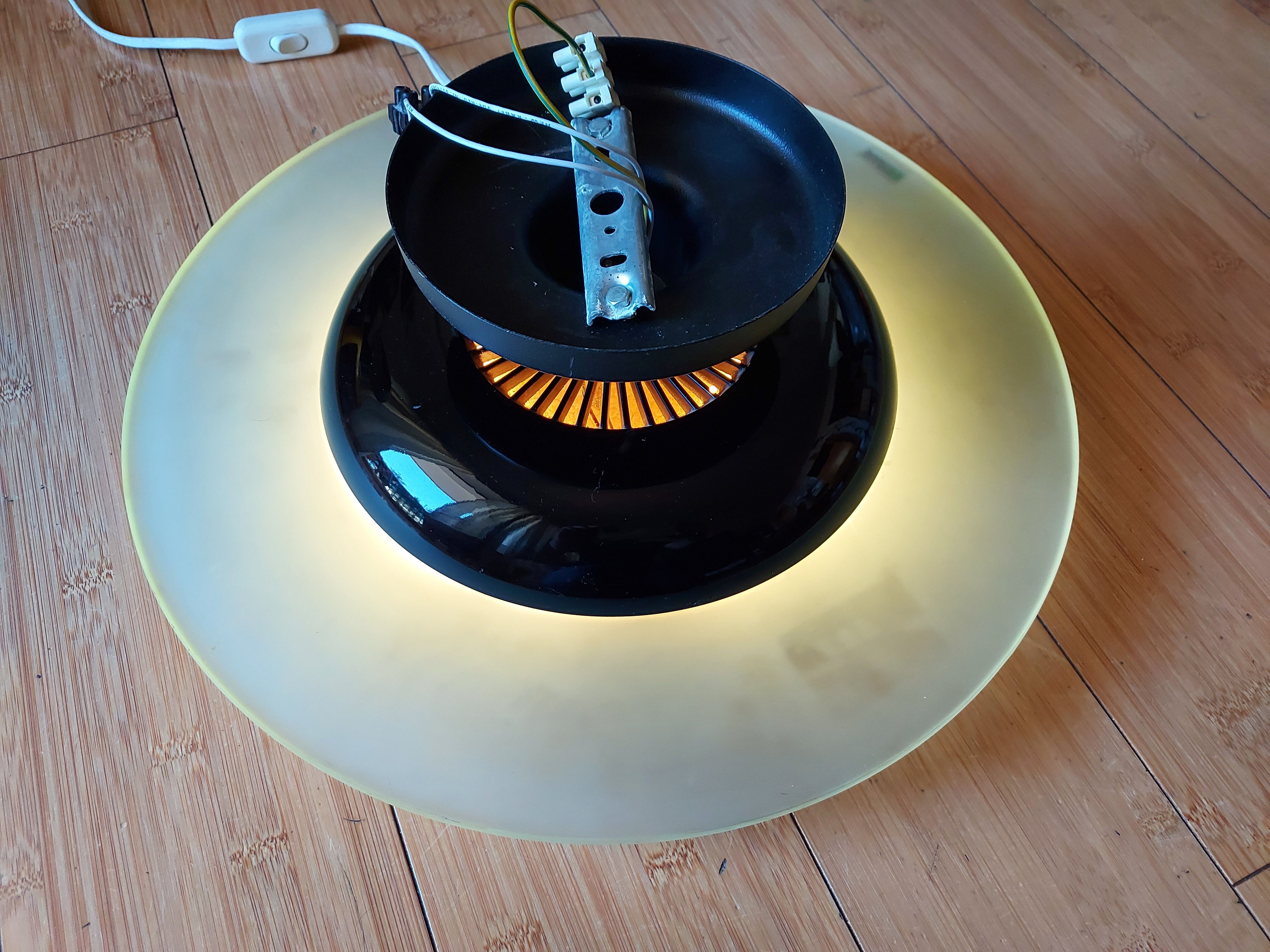 80's ceiling lamp F.Fabbian Italy