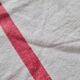 Linen and vintage cotton tablecloth 180x170