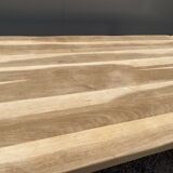 Stripped farmhouse table extensions up to 280 cm