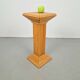 Vintage Rattan Pedestal from Vivai del Sud, 1980s