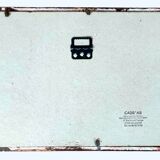 Painting – Oil on paper framed under glass – Semi-abstract landscape 1920