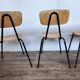 Series of 6 vintage chairs