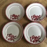 Series of 8 flat plates