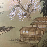 Ancient Japanese screen