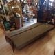 1960 Scandinavian convertible bench, in its original condition.