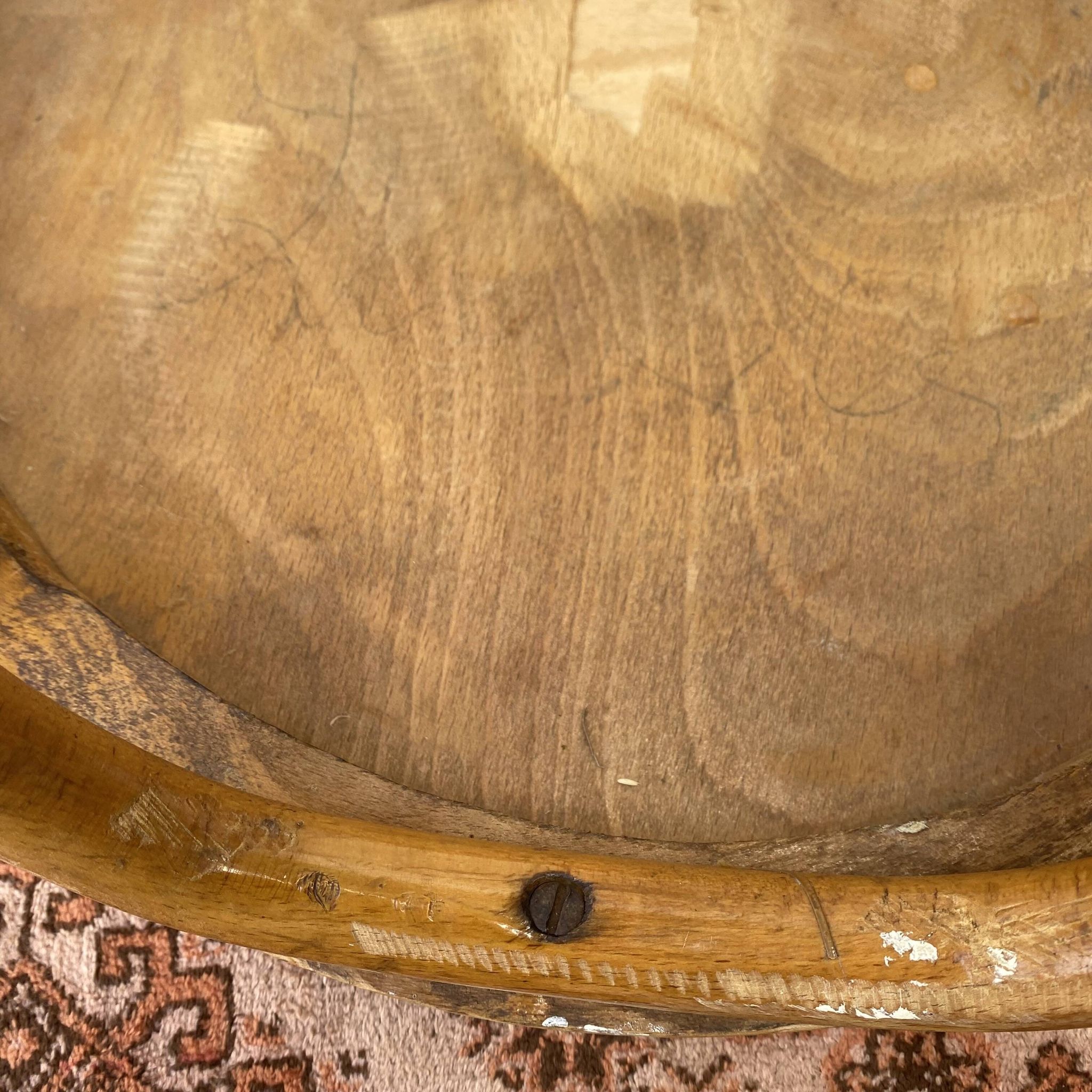 Bentwood bistro stool