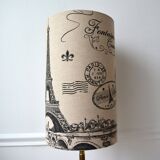 Lampshade with Eiffel Tower motif, Paris