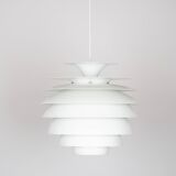 Danish vintage pendant lamp Barcelona by Bent Karlby, Lyfa, 1960s