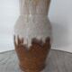 Enamelled ceramic pitcher Les Potiers d'Accolay