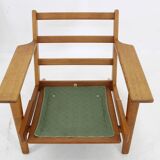 1960s Hans J. Wegner Pair of GE 290 Armchairs in Oak for Getama, Denmark