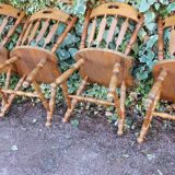 Lot of 4 western chairs