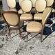 Série de 8 chaises de style Louis XVI
