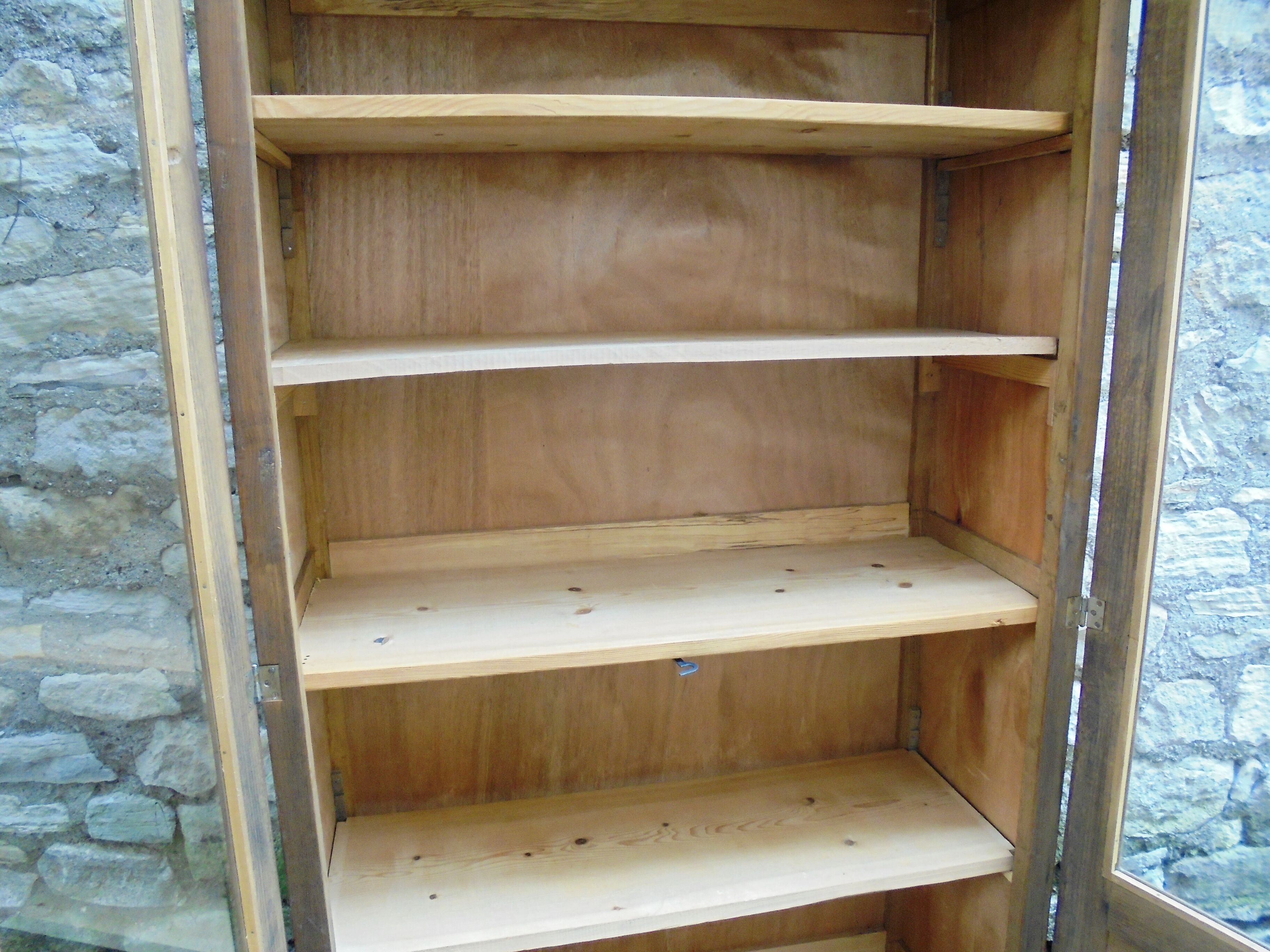 Vintage wood library