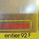 Original poster national lottery tricentennial of the birth Of Sebastian Bach 1985