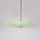 Mid-Century Czech Glass Pendant Lamps with Colorful Decor, 1970s, Set of 6