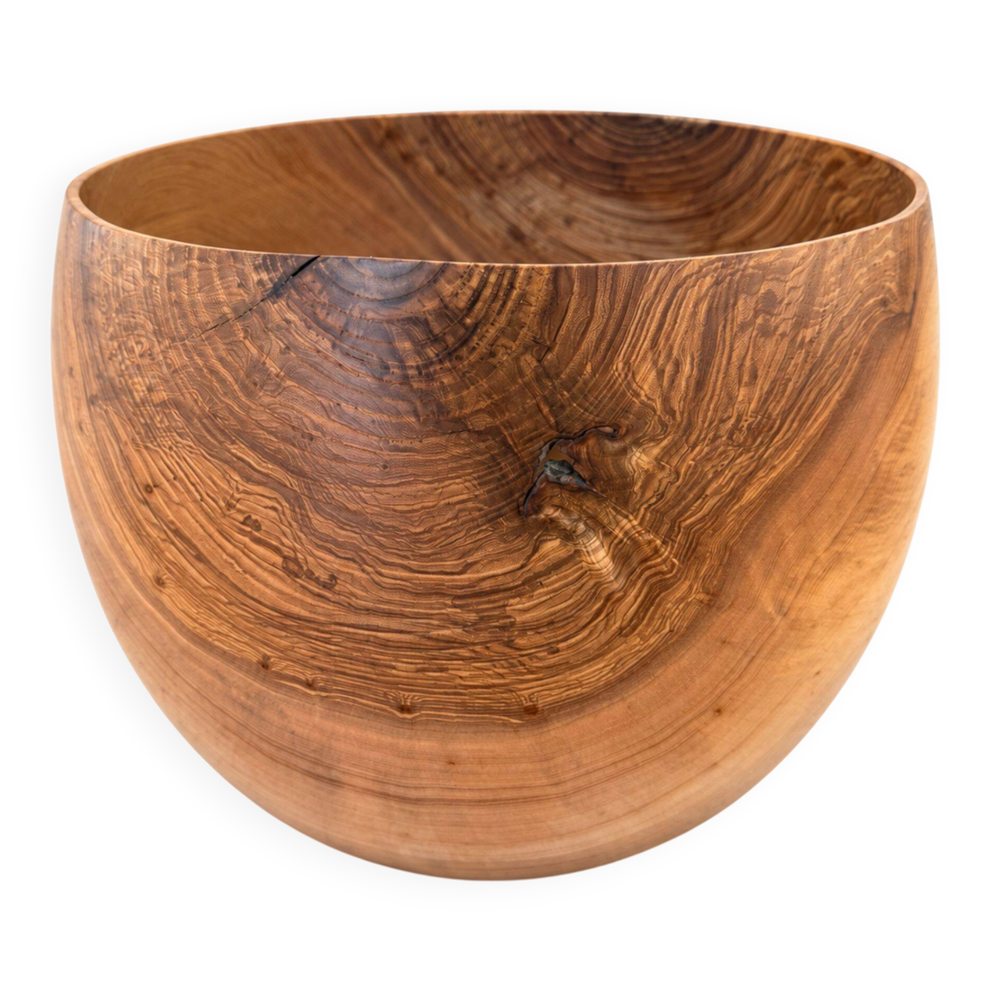 Deep cut in ash by Ralph Ribour