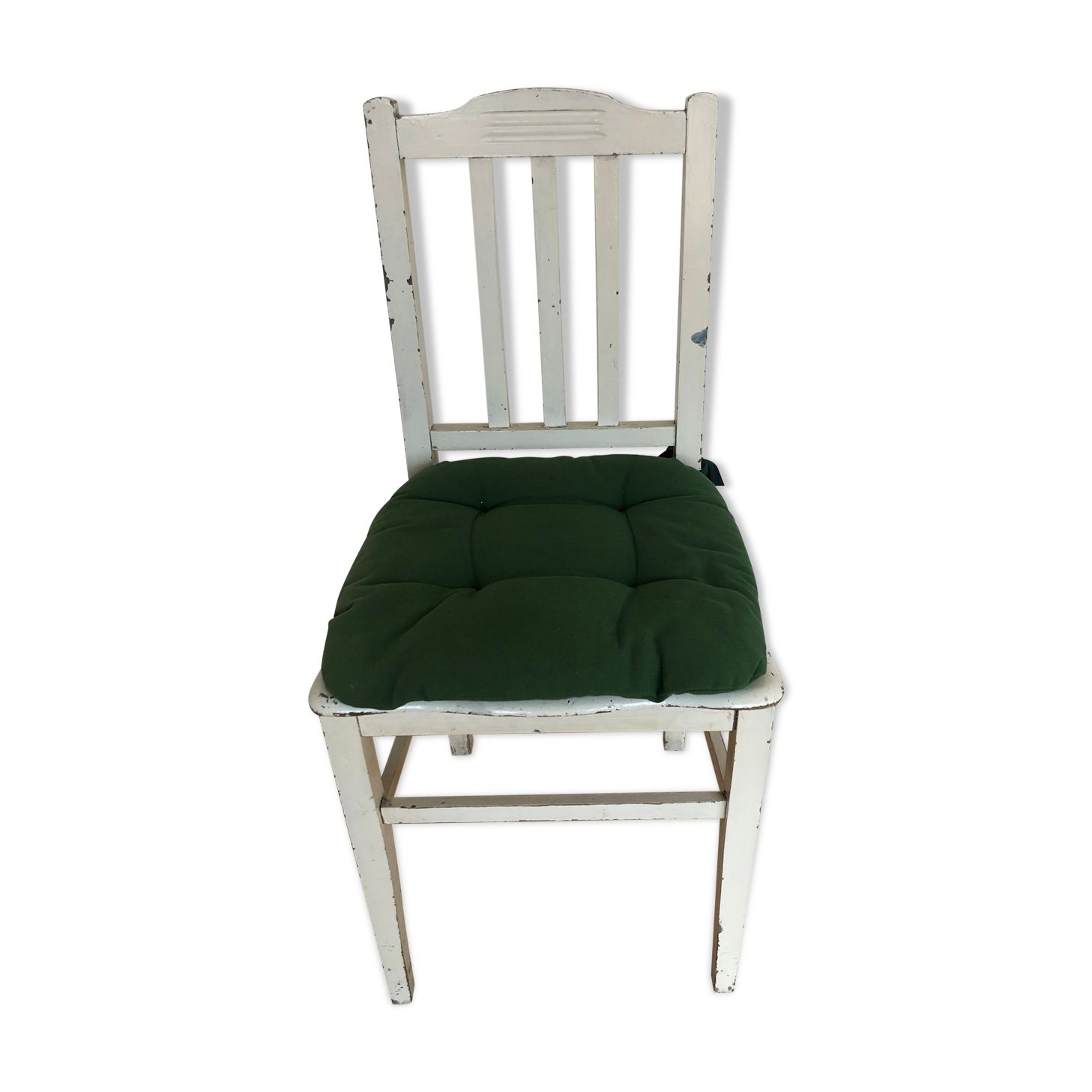 Antique kitchen chair and its cousin