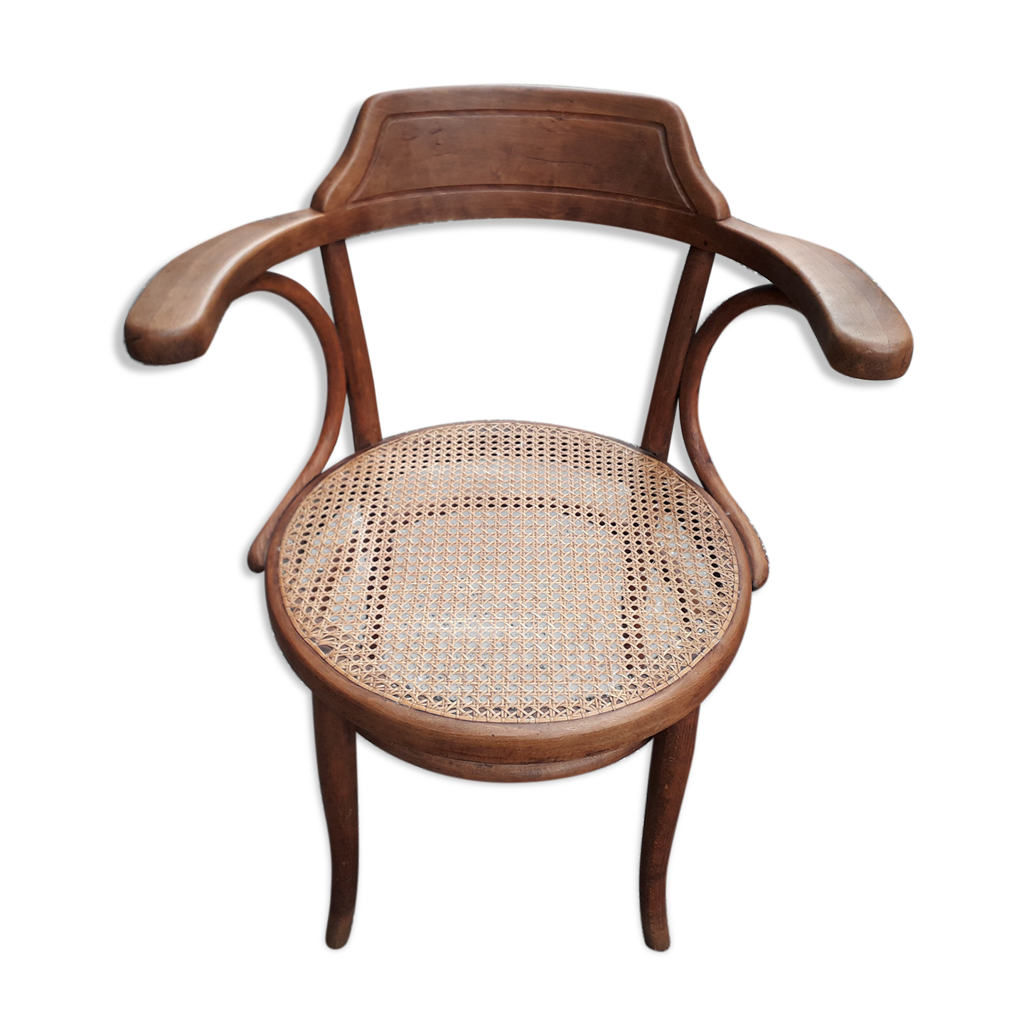 Canned Thonet armchair