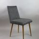 Chaises vintage noir et blanc années 1970