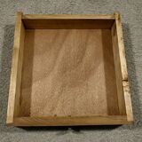 Living Room or Nightstand Table in Oak and Marble, Art Deco – 1930