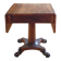 Drop-leaf table in rosewood
