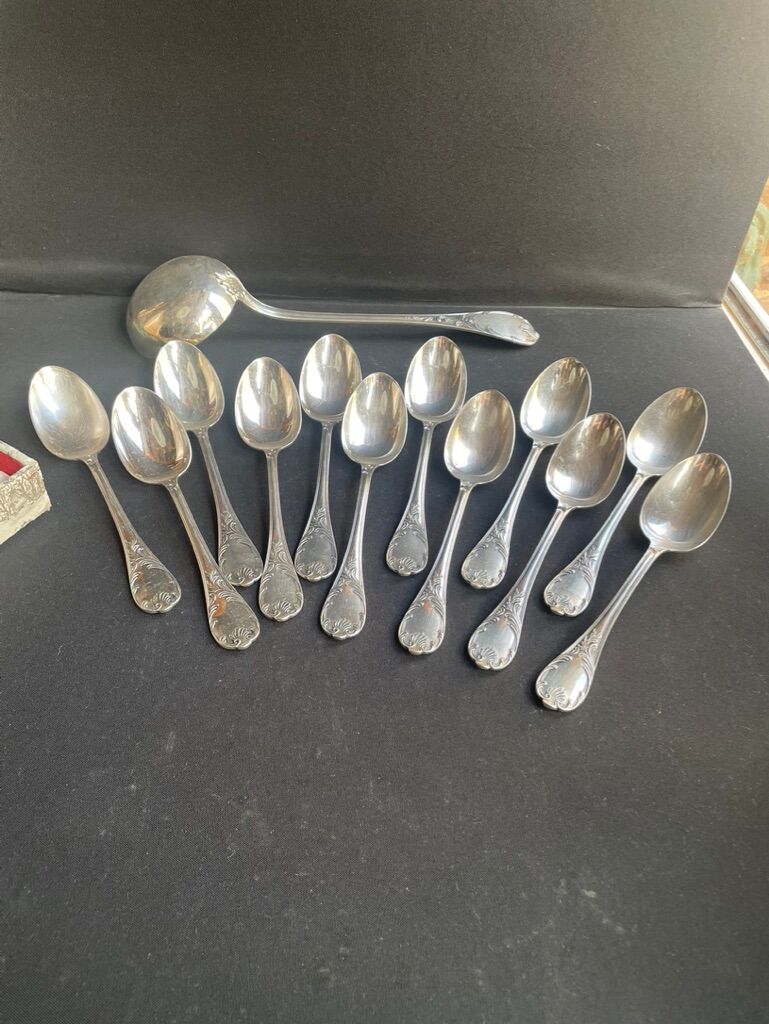 Housewife 37 pieces - Christofle model Marly