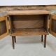 Brutalist two-door bedside table