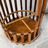 Rattan bar basket
