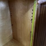 Scandinavian high sideboard with central drawers