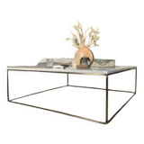 Table basse carrée en marbre