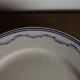 Set of 5 Tournai plates with twig neo-classical design, mid-19th century, ironstone.
